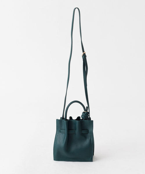 LOWELL things（ロウェル　シングス）の「Swell/ギャザーミニショルダーバッグ（ショルダーバッグ・レディース・グリーン/ピンク・フリー）」の17枚目の写真