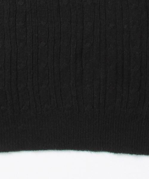 CAROLINA GLASER（カロリナ グレイサー）の「CAROLINA GLASER / ロング ニットワンピース（ワンピース・レディース・ブラック/グレー/ブラウン・ONE SIZE）」の22枚目の写真