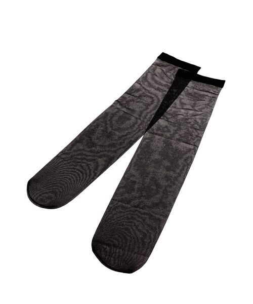 EMODA（エモダ）の「シアーソックス（ソックス/靴下・レディース・ブラック・FREE）」の7枚目の写真