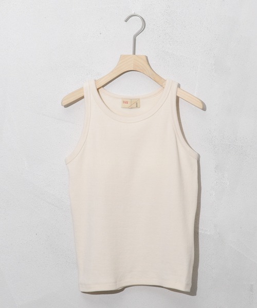 NANO universe（ナノユニバース）の「カップ付きアメスリタンクトップ（タンクトップ・レディース・グレー系その他4/オフホワイト/ブラック・M/S）」の20枚目の写真