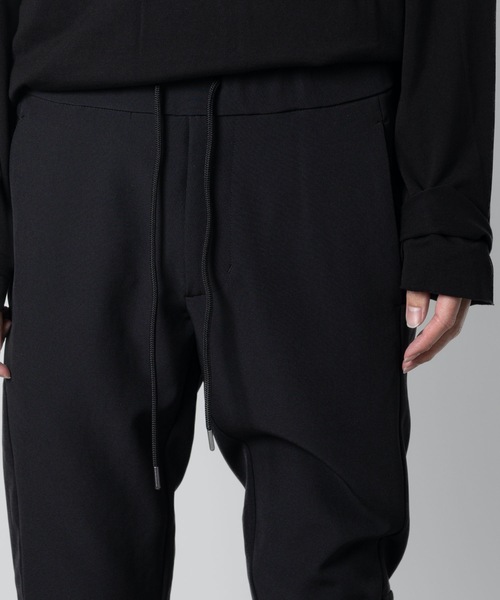 ATTACHMENT(アタッチメント)の「PE ハイカウントダブルクロス サイドポケットイージーパンツ / PE HIGH COUNT DOUBLE CLOTH SIDE POCKET EAZY PANTS(その他パンツ・メンズ・グレー/ブラック・3/2/1/4)」の8枚目の写真