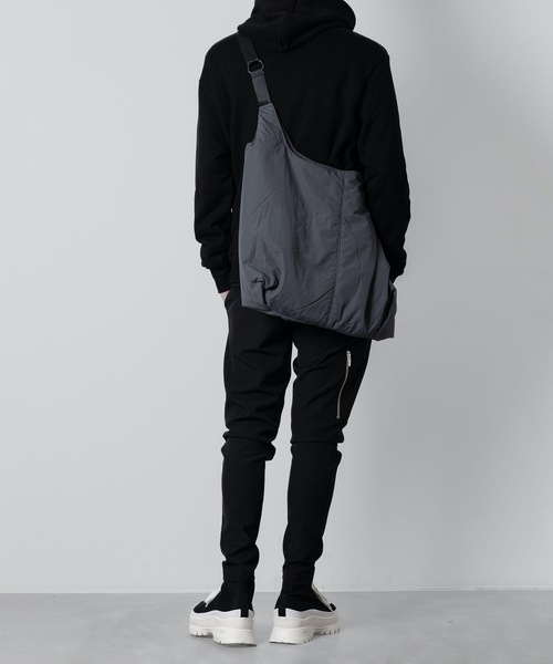 ATTACHMENT(アタッチメント)の「PE ハイカウントダブルクロス サイドポケットイージーパンツ / PE HIGH COUNT DOUBLE CLOTH SIDE POCKET EAZY PANTS(その他パンツ・メンズ・グレー/ブラック・3/2/1/4)」の13枚目の写真
