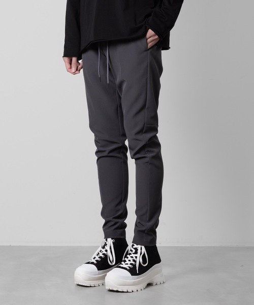 ATTACHMENT(アタッチメント)の「PE ハイカウントダブルクロス サイドポケットイージーパンツ / PE HIGH COUNT DOUBLE CLOTH SIDE POCKET EAZY PANTS(その他パンツ・メンズ・グレー/ブラック・3/2/1/4)」の16枚目の写真