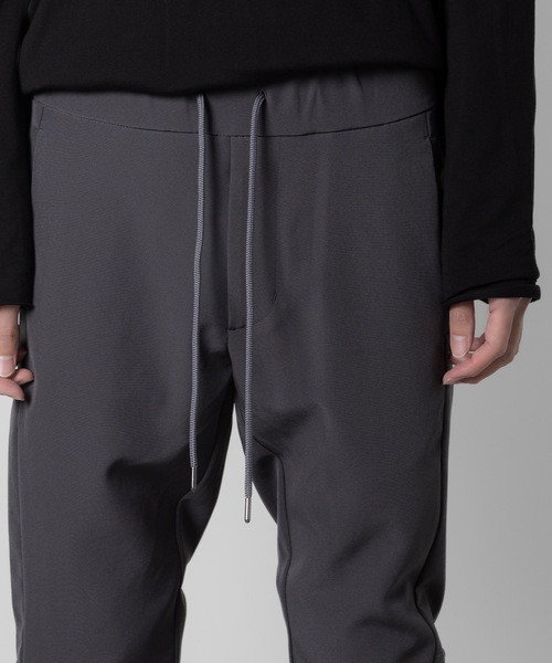 ATTACHMENT(アタッチメント)の「PE ハイカウントダブルクロス サイドポケットイージーパンツ / PE HIGH COUNT DOUBLE CLOTH SIDE POCKET EAZY PANTS(その他パンツ・メンズ・グレー/ブラック・3/2/1/4)」の20枚目の写真