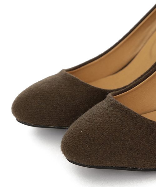 B:MING by BEAMS（ビーミングバイビームス）の「ビーミング by ビームス / ウエッジソールパンプス 2015FW（パンプス・レディース・ブラック/オリーブ/その他/ライトグレー/シルバー・23.0cm/24.0cm/23.5cm/22.5cm/24.5cm）」の12枚目の写真