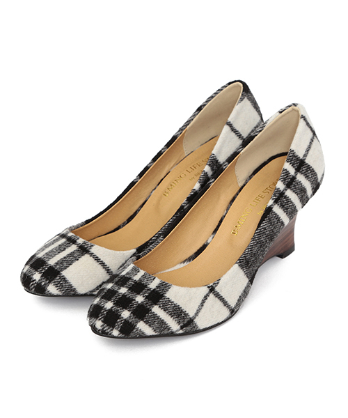 B:MING by BEAMS（ビーミングバイビームス）の「ビーミング by ビームス / ウエッジソールパンプス 2015FW（パンプス・レディース・ブラック/オリーブ/その他/ライトグレー/シルバー・23.0cm/24.0cm/23.5cm/22.5cm/24.5cm）」の13枚目の写真