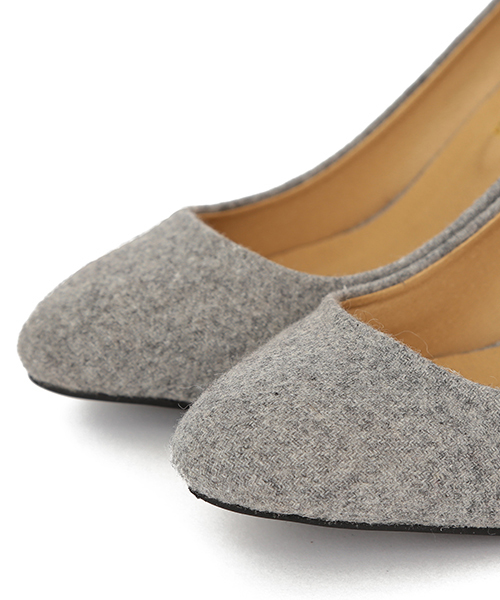 B:MING by BEAMS（ビーミングバイビームス）の「ビーミング by ビームス / ウエッジソールパンプス 2015FW（パンプス・レディース・ブラック/オリーブ/その他/ライトグレー/シルバー・23.0cm/24.0cm/23.5cm/22.5cm/24.5cm）」の6枚目の写真