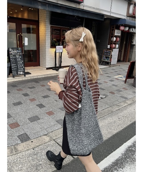 JUMELLE（ジュメロ）の「【たっぷり入る】rame tote bag（トートバッグ・レディース・ブラック/ゴールド・FREE）」の17枚目の写真
