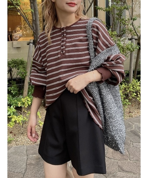 JUMELLE（ジュメロ）の「【たっぷり入る】rame tote bag（トートバッグ・レディース・ブラック/ゴールド・FREE）」の4枚目の写真