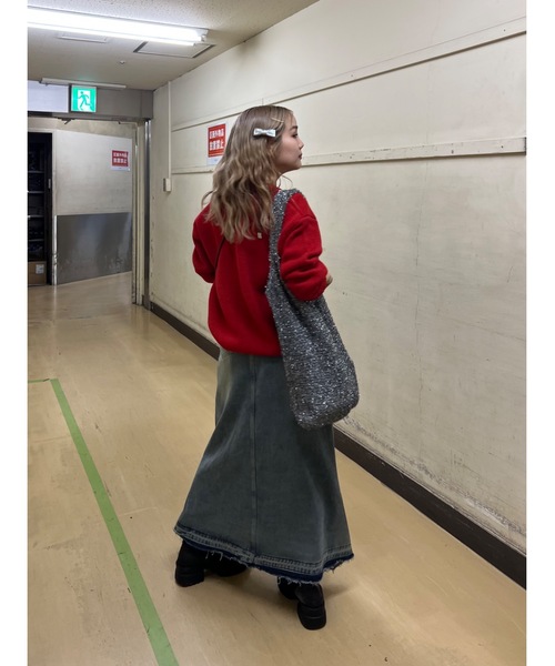 JUMELLE（ジュメロ）の「【たっぷり入る】rame tote bag（トートバッグ・レディース・ブラック/ゴールド・FREE）」の5枚目の写真