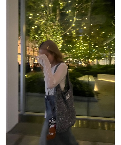 JUMELLE（ジュメロ）の「【たっぷり入る】rame tote bag（トートバッグ・レディース・ブラック/ゴールド・FREE）」の22枚目の写真