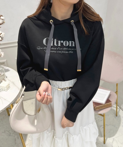 apres jour（アプレジュール）の「刺繍スウェットフーディ【ZOZOTOW限定アイテム】（スウェット・レディース・ラベンダー/ブラック/アイボリー・フリー/X-LARGE）」の13枚目の写真