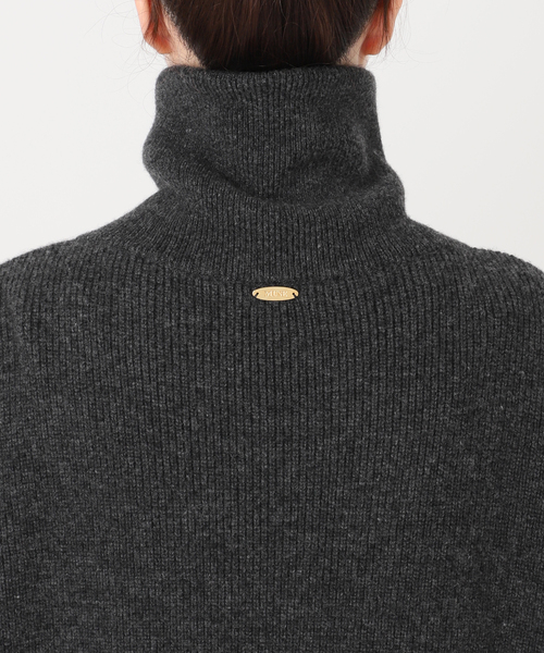 Deuxieme Classe（ドゥーズィエムクラス）の「*追加OLBIA ロングジップ ブルゾン（ニット/セーター・レディース・チャコールグレー/ベージュ・FREE）」の14枚目の写真