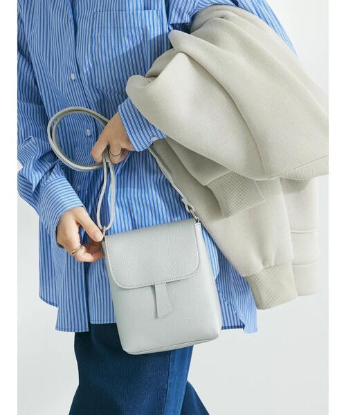 CRAFT STANDARD BOUTIQUE(クラフトスタンダードブティック)の「フラッププルショルダーバッグ(トートバッグ・レディース・ブラック/カーキ/シルバー・FREE)」の17枚目の写真
