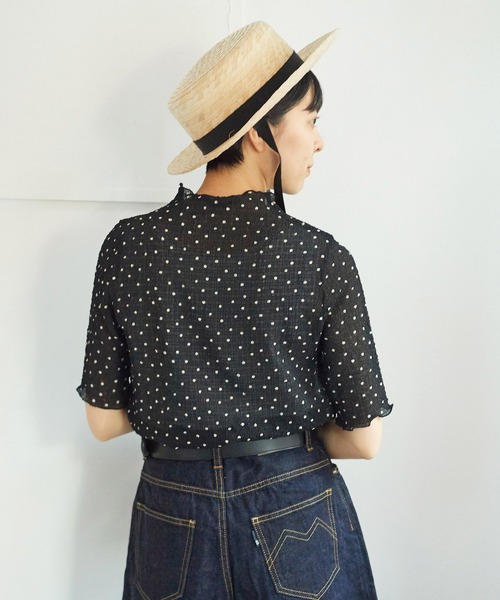 【美品】チャイルドウーマン　プルオーバー CHILD WOMAN（チャイルドウーマン）の「もふもふDOGインターシャ