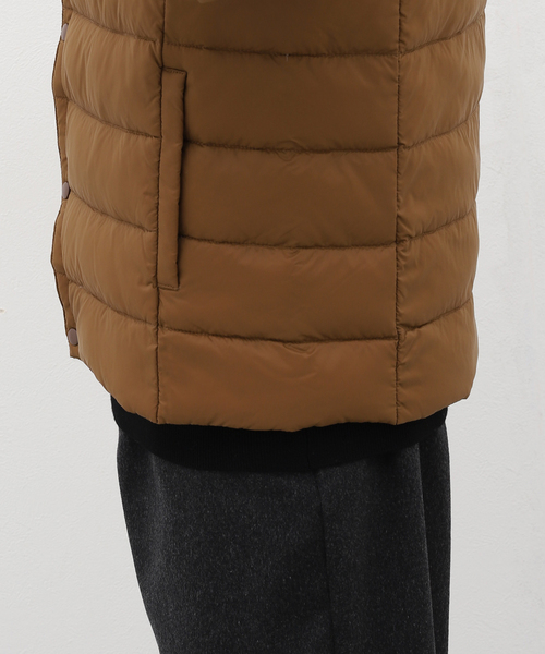 B.C STOCK(ベーセーストック)の「VERSATILE インナーダウン(ブルゾン・メンズ・ベージュ/ブラック・MEDIUM/LARGE)」の16枚目の写真