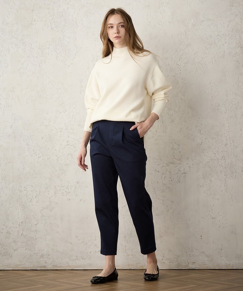 LE SOUK HOLIDAY(ルスークホリデー)の「裏フリースパンツ(スラックス・レディース・ブラック/ネイビー/チャコールグレー・L/M)」の18枚目の写真