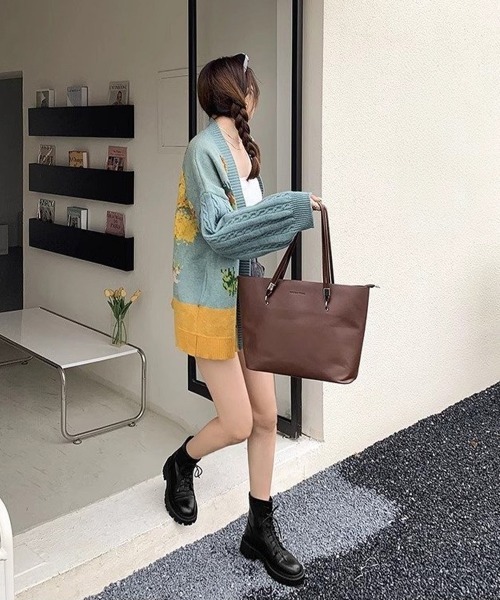 Miniministore(ミニミニストア)の「ショートブーツ レースアップ レディース(ブーツ・レディース・ブラック/ブラウン・23.5cm/24.5cm/24.0cm/25.0cm/23.0cm/22.5cm)」の11枚目の写真