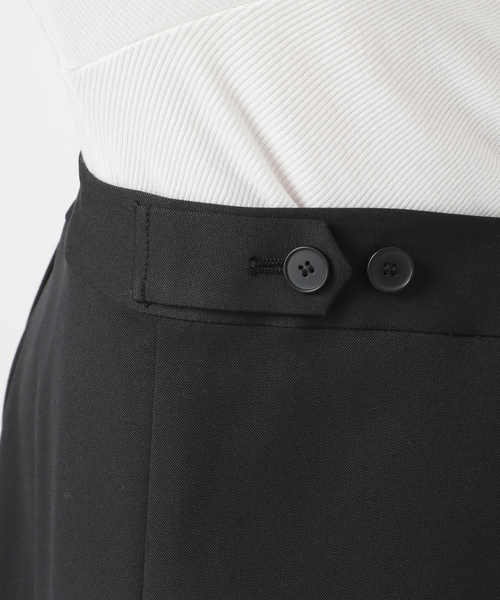 journal standard L'essage（ジャーナルスタンダードレサージュ）の「ギャバサスペンダーパンツ（サロペット/オーバーオール・レディース・ブラック/グレー・FREE）」の9枚目の写真