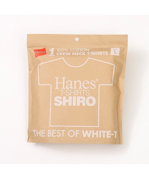 HANES(ヘインズ)の「Hanes SHIRO Crewneck T-shirt HM1-X201(Tシャツ/カットソー・メンズ・ホワイト・XL/L/M/S)」の1枚目の写真