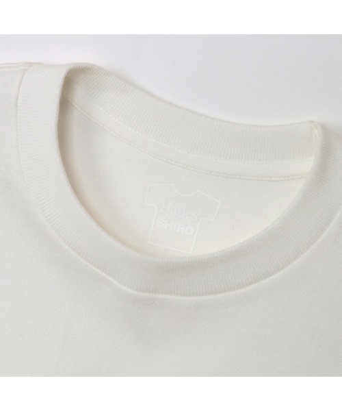 HANES(ヘインズ)の「Hanes SHIRO Crewneck T-shirt HM1-X201(Tシャツ/カットソー・メンズ・ホワイト・XL/L/M/S)」の9枚目の写真