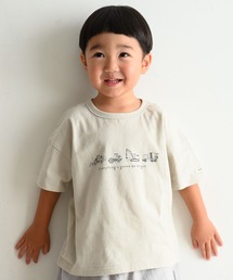 Tシャツ/カットソー（ベージュ系・花柄・ボタニカル柄）ファッション