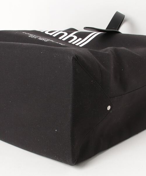 dunhill（ダンヒル）の「【返却】レガシー キャンバス ユーティリティ トートバッグ / LEGACY CANVAS UTILITY TOTE（トートバッグ・メンズ・ブラック・ONE SIZE）」の5枚目の写真