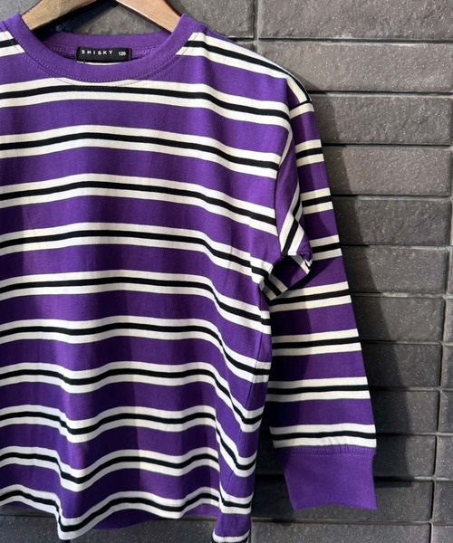 セール】オーバーサイズ ボーダー 長袖Tシャツ（Tシャツ