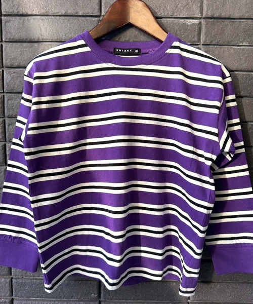 ボーダー柄 ロングスリーブTシャツ FN-THBL-001 | THE FLAT HEAD