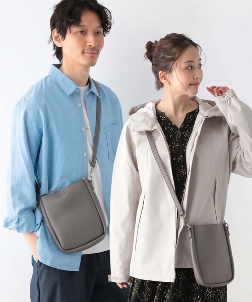 GLOBAL WORK（グローバルワーク）の「撥水ジャストポケットショルダーバッグ/996573（ショルダーバッグ・メンズ・ブラウン/チャコールグレー/オフホワイト/その他/ブラック・FREE）」の4枚目の写真