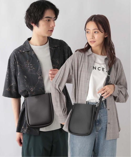 GLOBAL WORK（グローバルワーク）の「撥水ジャストポケットショルダーバッグ/996573（ショルダーバッグ・メンズ・ブラウン/チャコールグレー/オフホワイト/その他/ブラック・FREE）」の3枚目の写真