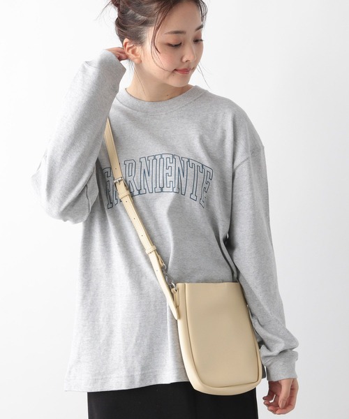 GLOBAL WORK（グローバルワーク）の「撥水ジャストポケットショルダーバッグ/996573（ショルダーバッグ・メンズ・ブラウン/チャコールグレー/オフホワイト/その他/ブラック・FREE）」の13枚目の写真