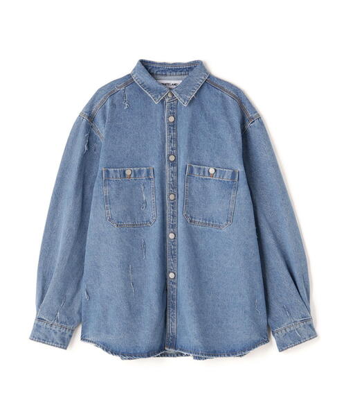WHITELAND（ホワイトランド）の「WHITELAND/ホワイトランド/DENIM SHIRTS（シャツ/ブラウス・メンズ・その他4・F）」の3枚目の写真