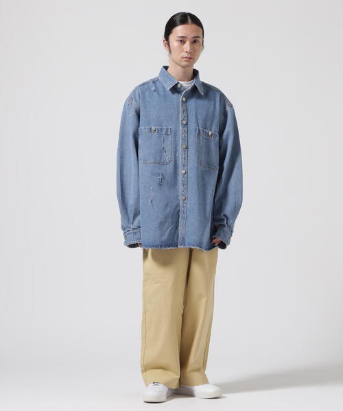 WHITELAND（ホワイトランド）の「WHITELAND/ホワイトランド/DENIM SHIRTS（シャツ/ブラウス・メンズ・その他4・F）」の5枚目の写真