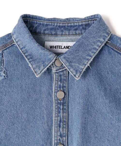 WHITELAND（ホワイトランド）の「WHITELAND/ホワイトランド/DENIM SHIRTS（シャツ/ブラウス・メンズ・その他4・F）」の7枚目の写真
