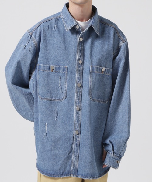WHITELAND/ホワイトランド/DENIM SHIRTS(シャツ/ブラウス)|WHITELAND(ホワイトランド)