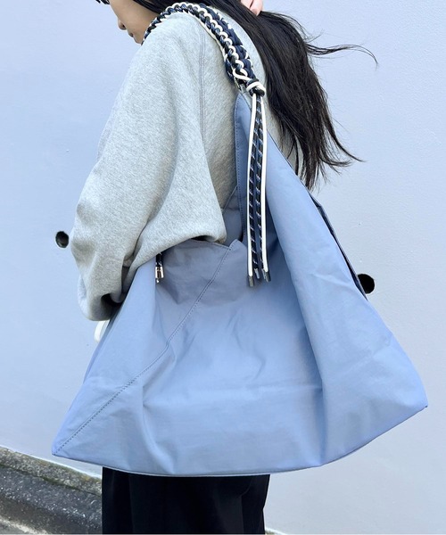 LE VERNIS(ル・ベルニ)の「LE VERNIS(ル・ベルニ) 《撥水》Paracord one handle tote(トートバッグ・レディース・アイボリー/グレー/カーキ/ブラック/ブルー/ベージュ/クリーム・FREE)」の21枚目の写真