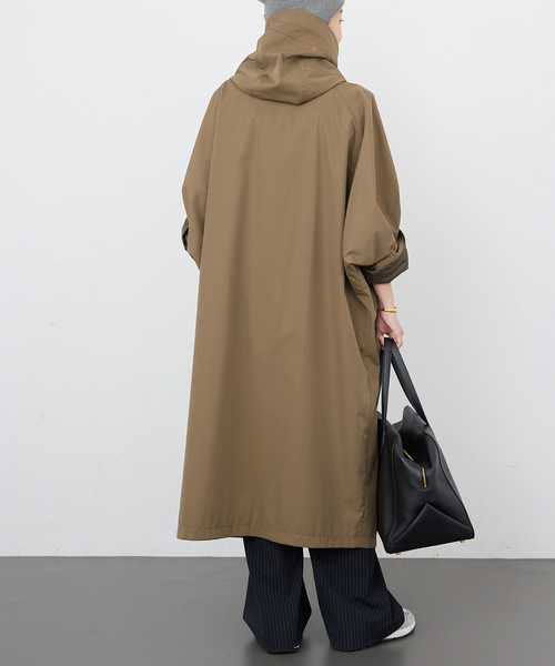 Deuxieme Classe（ドゥーズィエムクラス）の「【LIBERADD/リベラド】  HOODIE LONG ブルゾン（ナイロンジャケット・レディース・キャメル・FREE）」の22枚目の写真