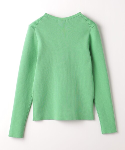 Mrs. GREEN APPLE  クルーネックプルオーバー グリーン L green label relaxing（グリーンレーベルリラクシング）の