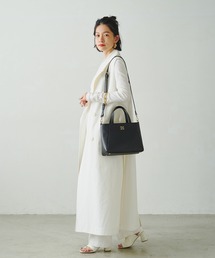 russet（ラシット）の「【モノグラムプレート】レザー2wayトートバッグ 