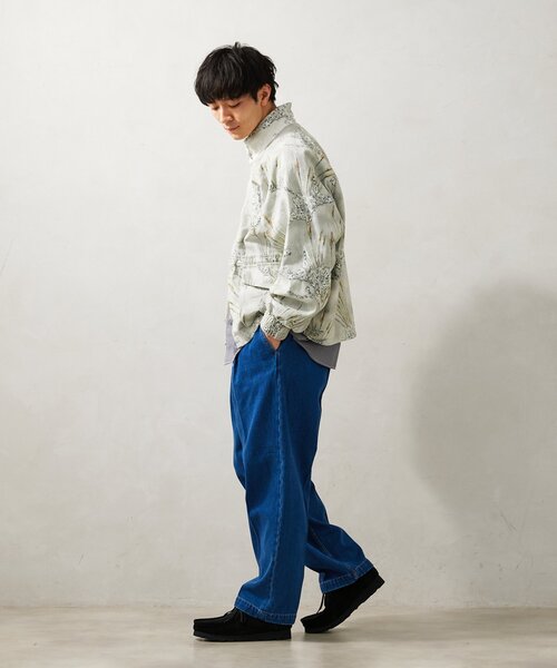 JOURNAL STANDARD relume（ジャーナルスタンダード　レリューム）の「AMERICAN デニムスラックス by COTTON USA（デニムパンツ・メンズ・ブラック/コバルトブルー・MEDIUM/LARGE/X-LARGE）」の3枚目の写真