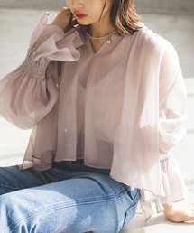 Noble | フォギーシアーボリュームブラウス(シャツ/ブラウス)