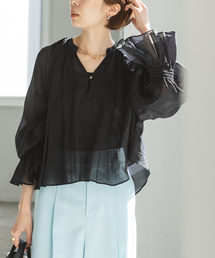 Noble | フォギーシアーボリュームブラウス(シャツ/ブラウス)
