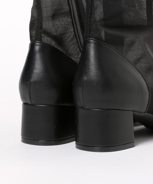 LOWRYS FARM(ローリーズファーム)の「シアーブーツ 100495(ブーツ・レディース・アイボリー/ブラック・MEDIUM/LARGE)」の4枚目の写真