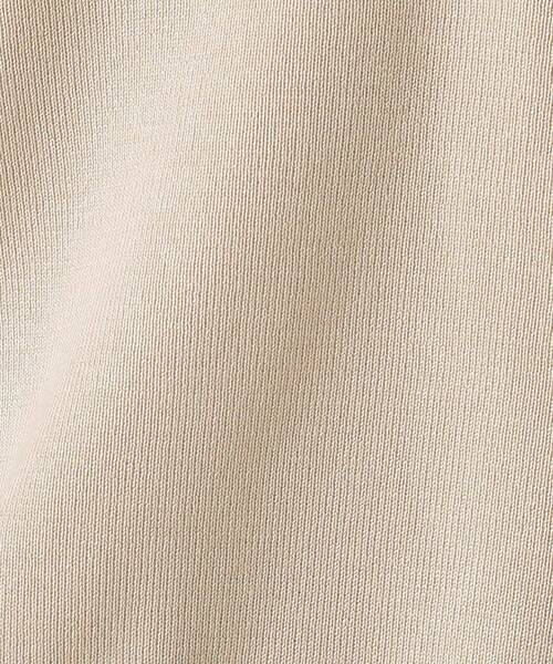 DRESKIP（ドレスキップ）の「◆【洗える】なめらかタッチ レディなお袖ボリュームニット（ニット/セーター・レディース・ライトベージュ/ブラック/ブルー/ブラック系2・03/04/02）」の10枚目の写真