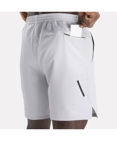 Reebok（リーボック）の「ストレングス ショーツ 4.0 / STRENGTH SHORT 4.0（その他パンツ・メンズ・ブラック/ダークブルー/ライトグレー・LARGE/MEDIUM/SMALL/XX-LARGE/X-LARGE）」の6枚目の写真