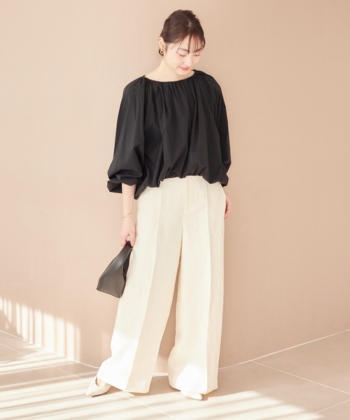 Plage Amundsen Wide パンツ　ワイドパンツ 買うファッション - Plage Amundsen Wide パンツ ワイドパンツ