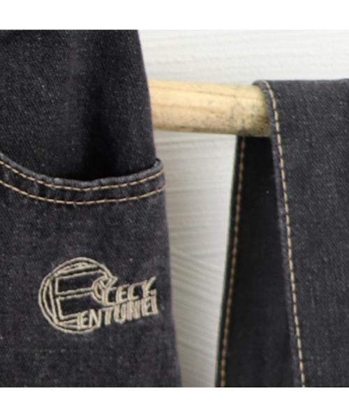 Miniministore（ミニミニストア）の「ミニデニムプリーツスカート ベルト付き（スカート・レディース・インディゴブルー/ブラック・L/XL/S/M）」の3枚目の写真