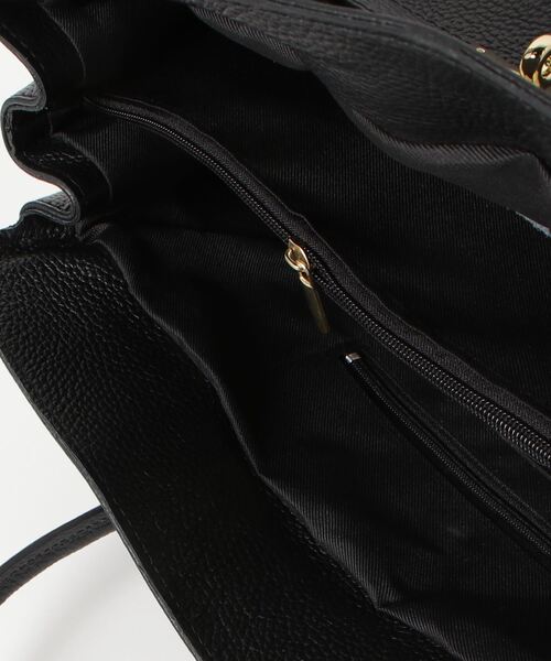 AULENTTI（オウレンティ）の「[AULENTTI/オーレンティ] DOLLARO レザートートバッグ（トートバッグ・レディース・ブラック・F）」の15枚目の写真