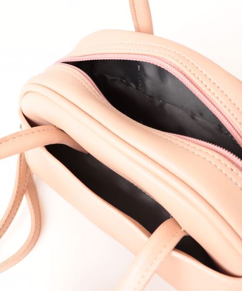 flower（フラワー）の「プチデイリーバッグ（ハンドバッグ・レディース・アイボリー/ピンクベージュ/ブラック・FREE）」の4枚目の写真